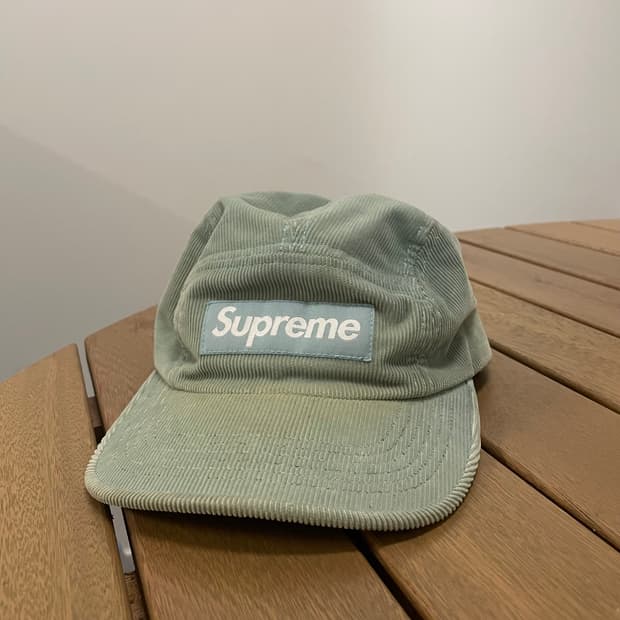 슈프림 코듀로이 캠프캡