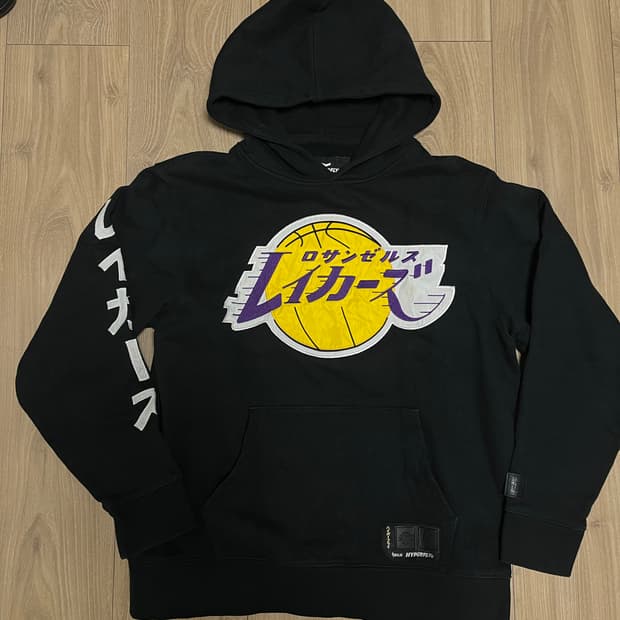 hyperfly x lakers 카타카나 후드 L