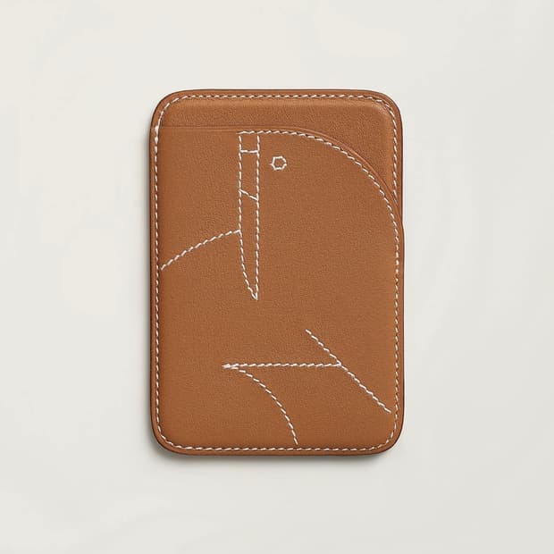 에르메스 애플 맥세이프 카드 홀더 지갑 바다코끼리