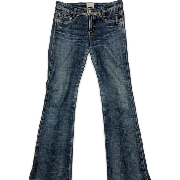 빈티지 EDWIN 로루라이즈 부츠컷 팬츠