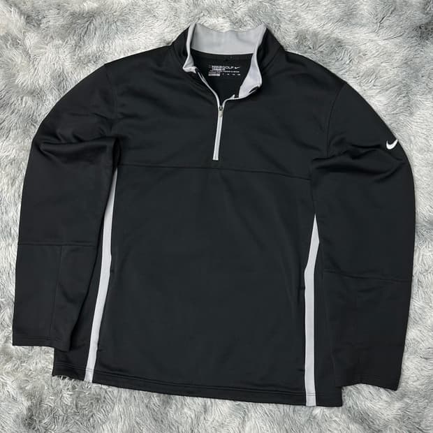 나이키골프 스우시 기모 하프넥 기능티 XXL