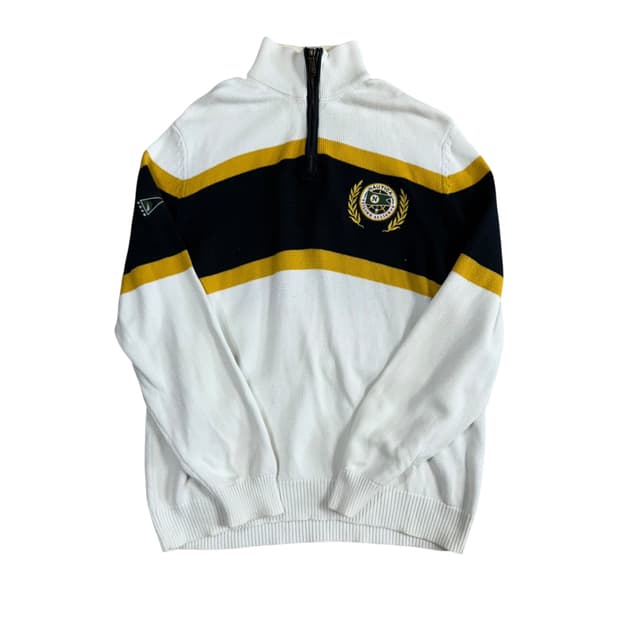 노티카 니트 반집업