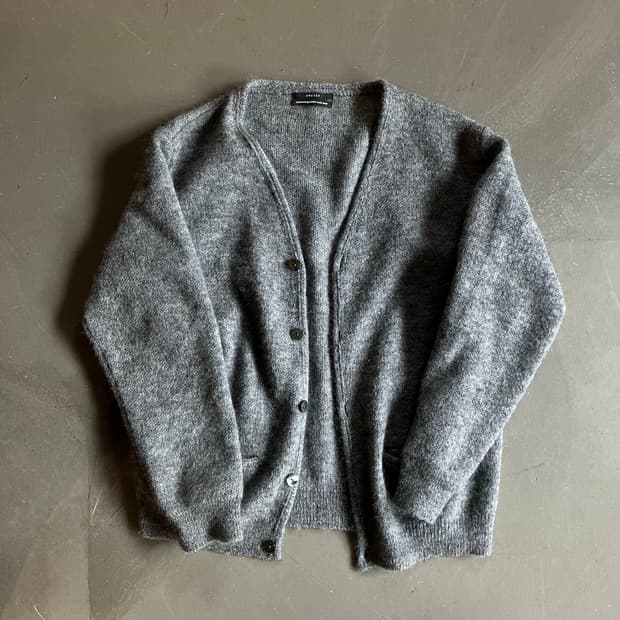 언유즈드 unused 모헤어 가디건 3사이즈