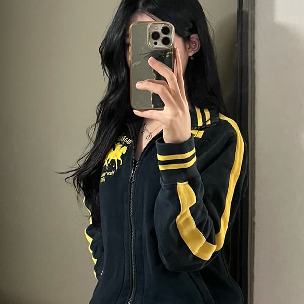 90s vintage 폴로랄프로렌 빅포니 코튼 집업