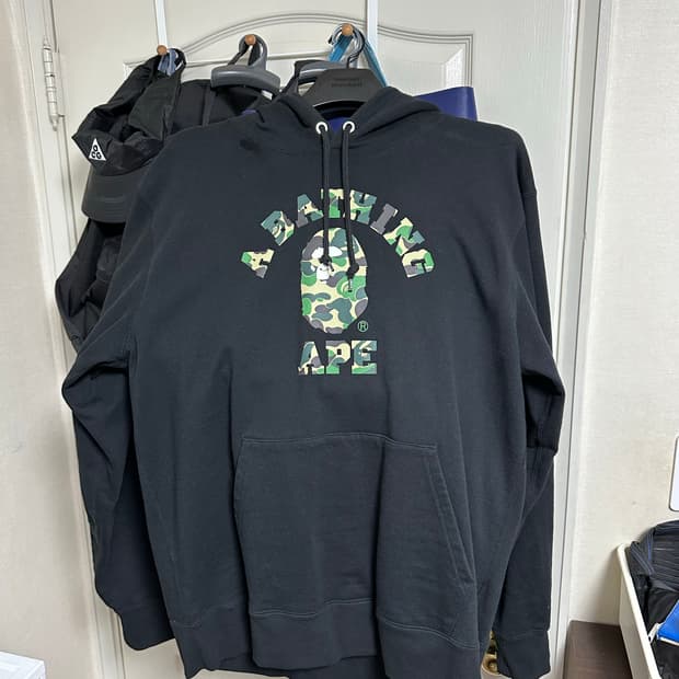 베이프 컬리지 ABC 카모 후드티 3XL 정리해요~!!