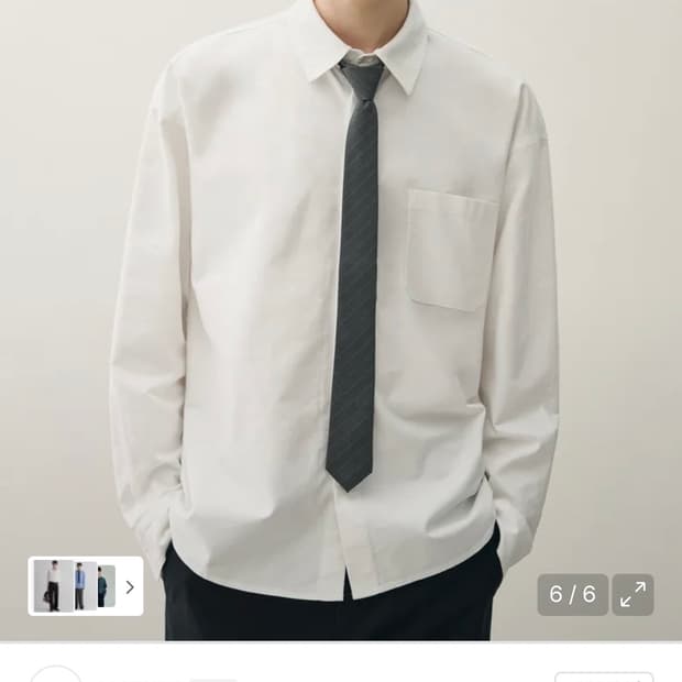 (M) 패션플래닛X드로우핏 워시드 크롭 옥스퍼드 셔츠 판매