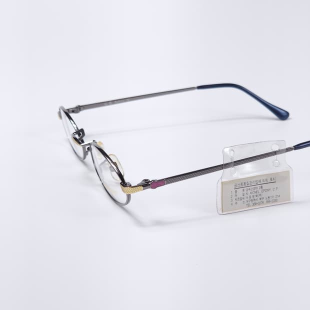 90년도 빈티지 오벌형 긱시크 안경