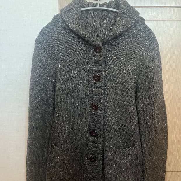 모리걸 울 가디건 모리룩 코위찬