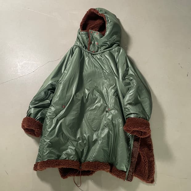 H•d  Reversible Military 아노락 파카