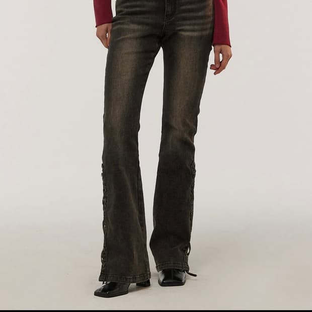 오디네리홀리데이 데님부츠컷