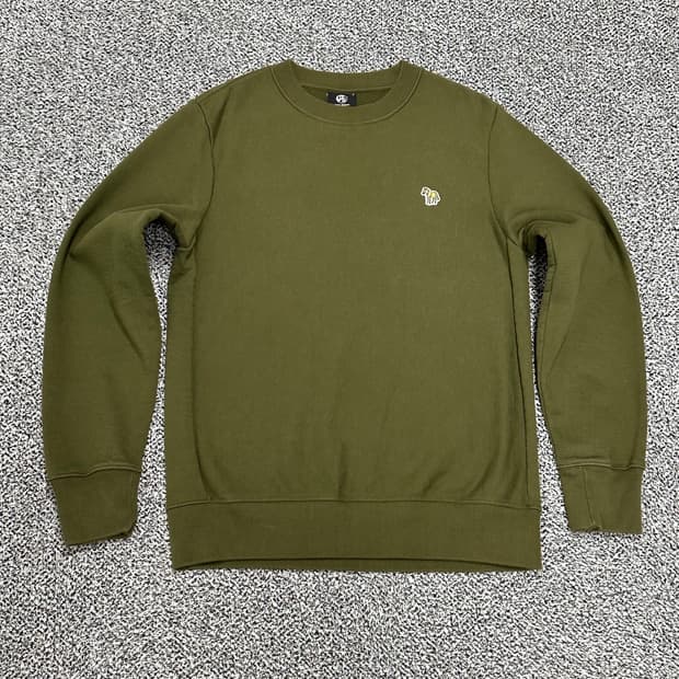 [ 폴스미스 ] 정품 / 남성95 / 카키 맨투맨