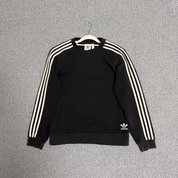 아디다스 파이어버드 맨투맨 블랙 S