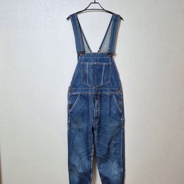 BIG JOHN 빅존 빈티지 오버롤 멜빵바지