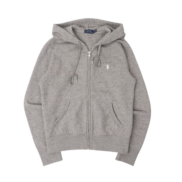 폴로 랄프로렌 그레이 후드집업