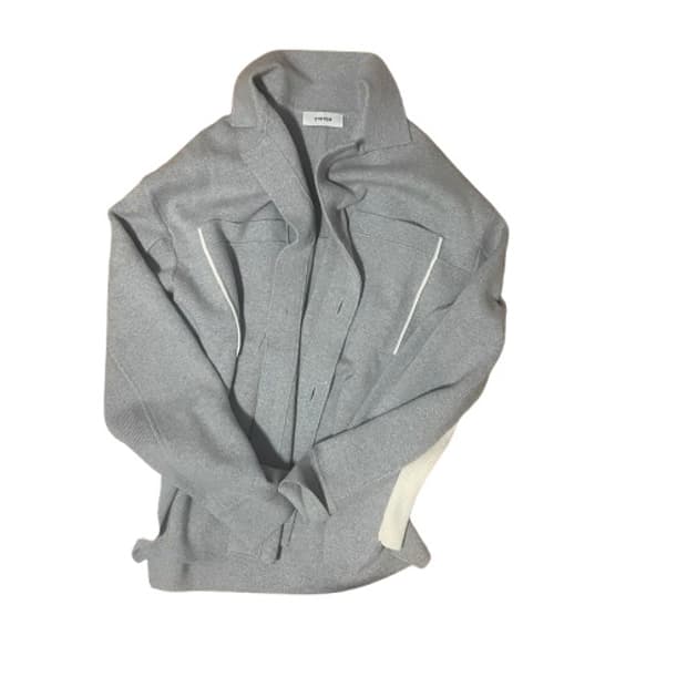 SYSTEM 시스템 울 셔츠 가디건