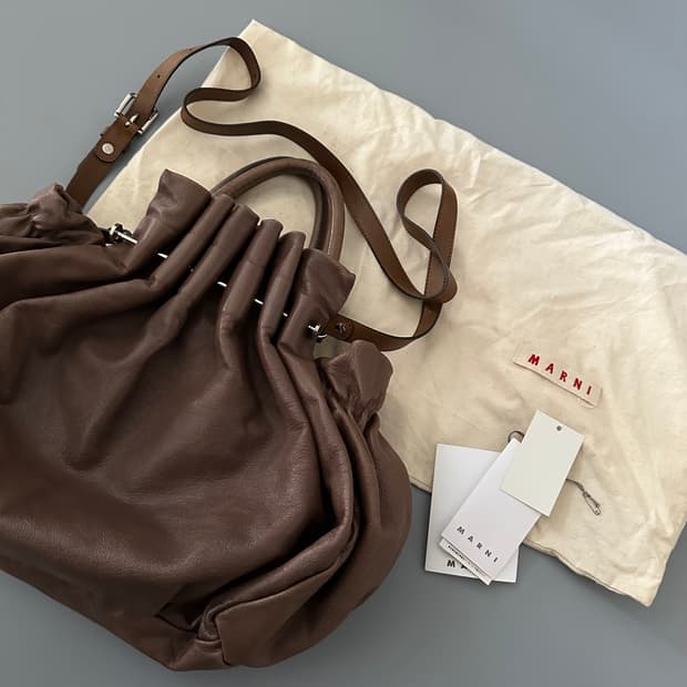 마르니 marni 가죽 2way 백