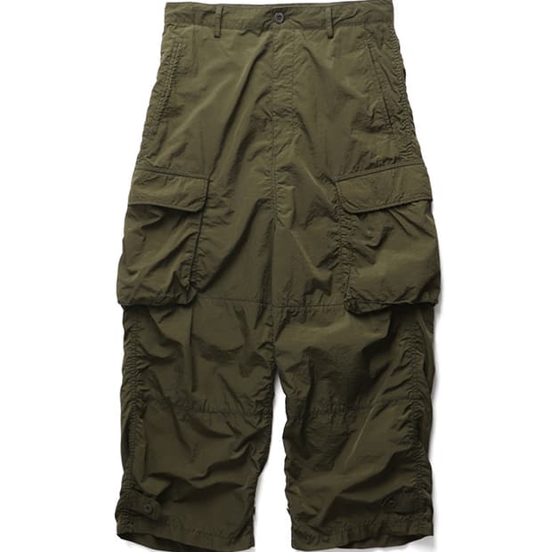 BEAMS BOY Nylon Washer Cargo Pants