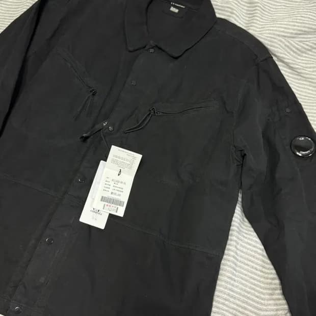 CP컴퍼니 블랙 오버셔츠(XL)