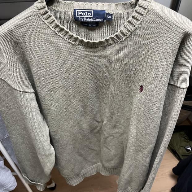 폴로랄프로렌 코튼 니트 100