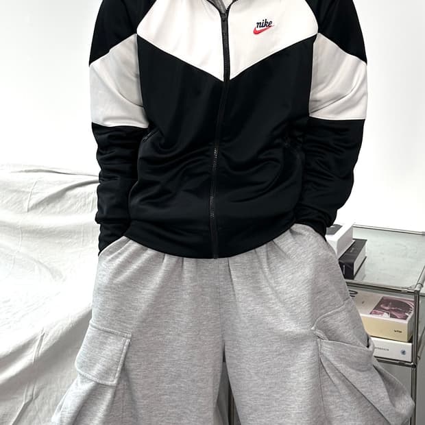 나이키 헤리티지 트랙탑 져지 S