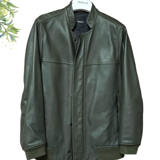 정품  띠어리  양가죽 자켓/남95