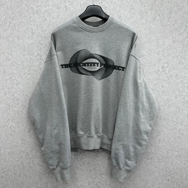 100 더 아이덴티티 프로젝트 남자 루즈핏 맨투맨