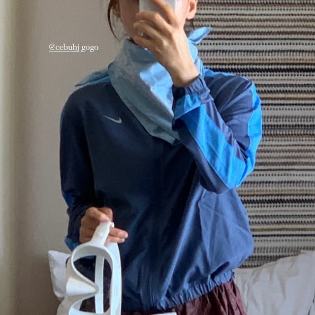 S)나이키 바람막이