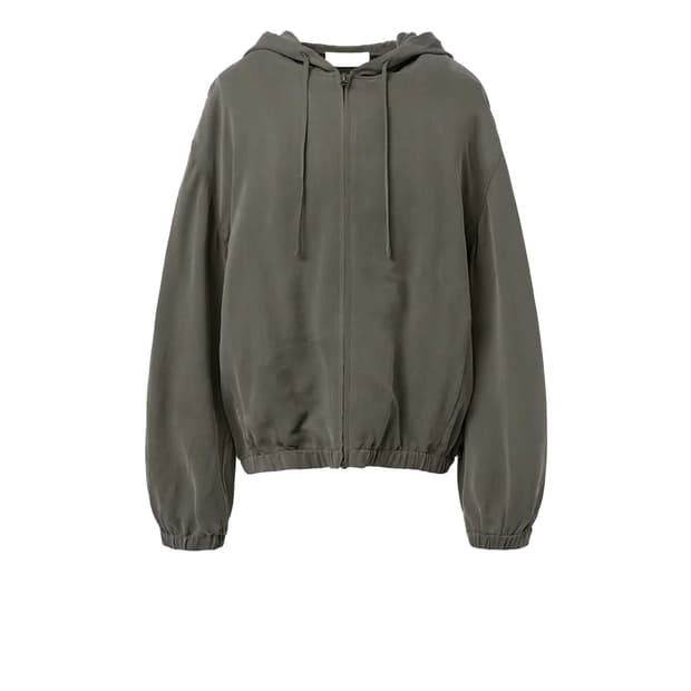 [새상품] 아모멘토 큐프로 후드 집업 (브라운) M사이즈