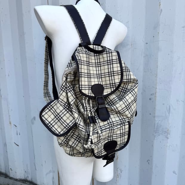 Mori Check Backpack