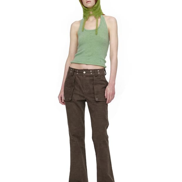 Cerric 포켓 스웨이드 팬츠