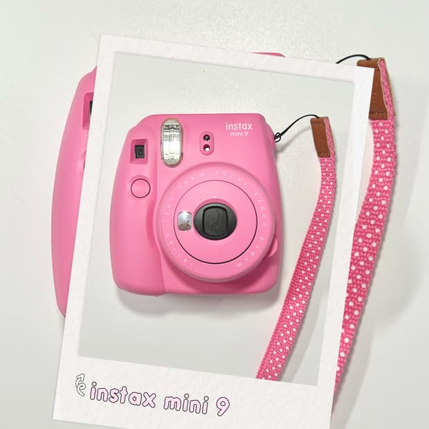 instax mini 9 / 인스탁스 미니9 핑크