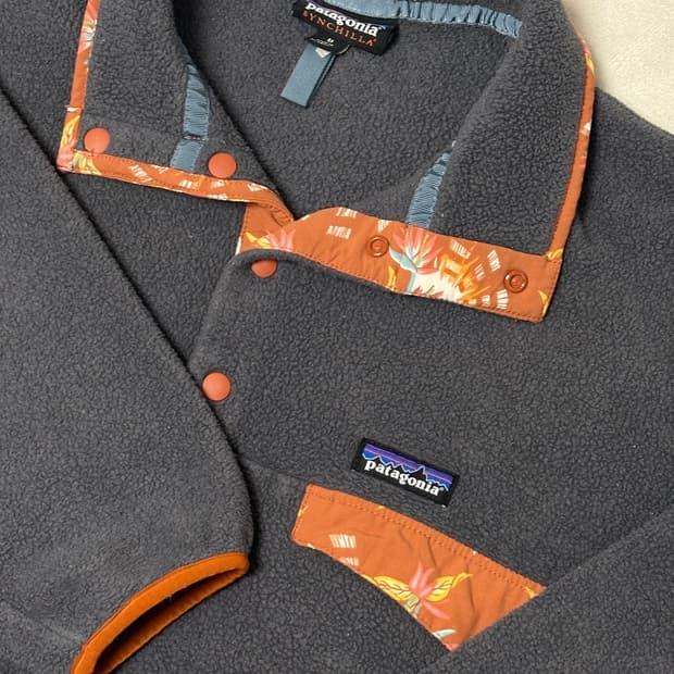 파타고니아 신칠라 그레이 플라워