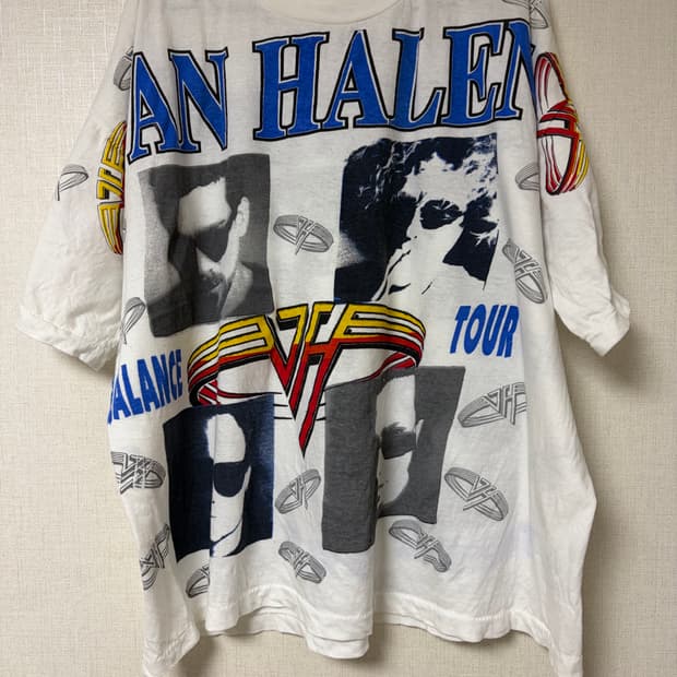 90s van halen 반헤일런 밴드티 XL