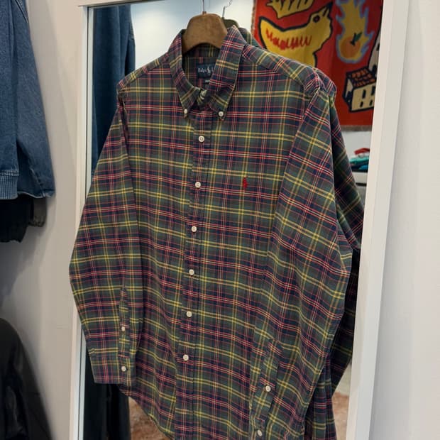 Polo ralph lauren 폴로 랄프로렌 마드라스 체크 셔츠