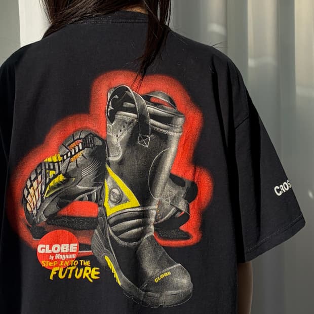 [L]길단 울트라 코튼 GLOBE 반팔 티셔츠