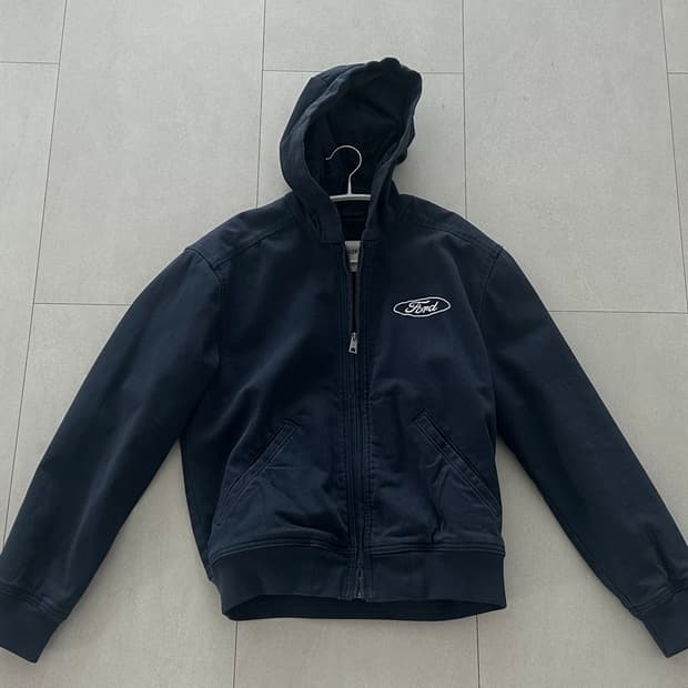 홀리스터 포드 후드집업 블루종