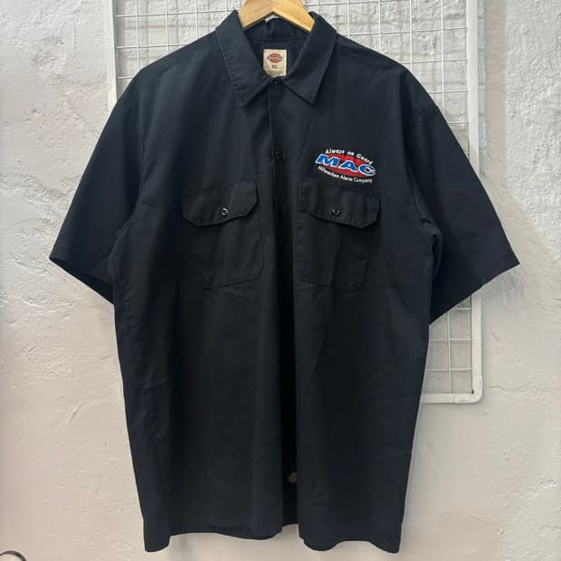 디키즈 밀워키 알람 컴퍼니 MAC 블랙 워크자켓 XL