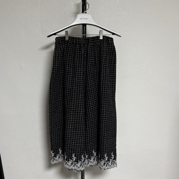 22fw 타오 꼼데가르송 체크 팬츠 s