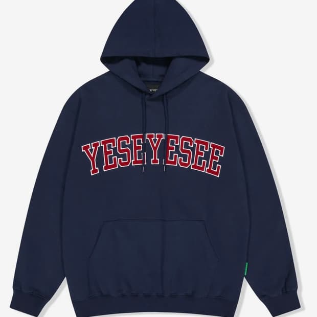 Arch Logo Hoodie Navy