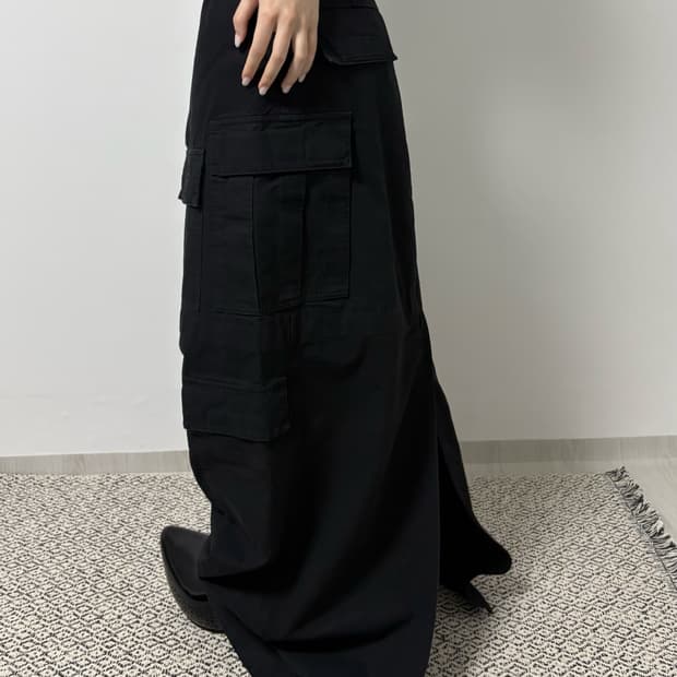 balenciaga Apron Cargo Pants Skirt