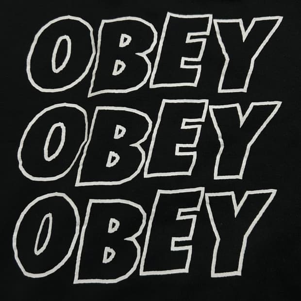 오베이 백로고 후드집업