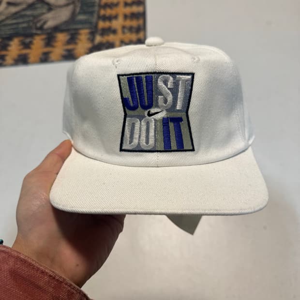90~00s 나이키 스포츠 just do it 스냅백 데드스탁 볼캡