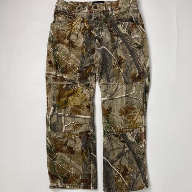 10s Realtree Double Knee Work Pants