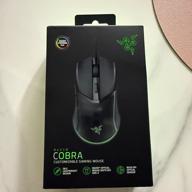 레이저 코브라 게이밍 마우스