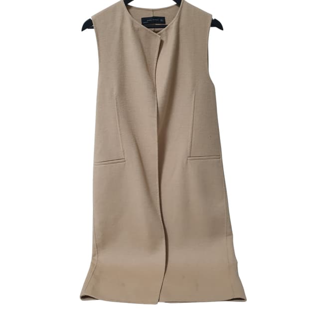 Zara 자라 핸드메이드 울 코트 베스트