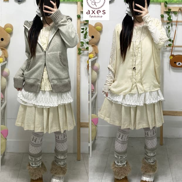 ꒰ঌ 바닐라 아이스크림 세트 🍨🍦໒꒱