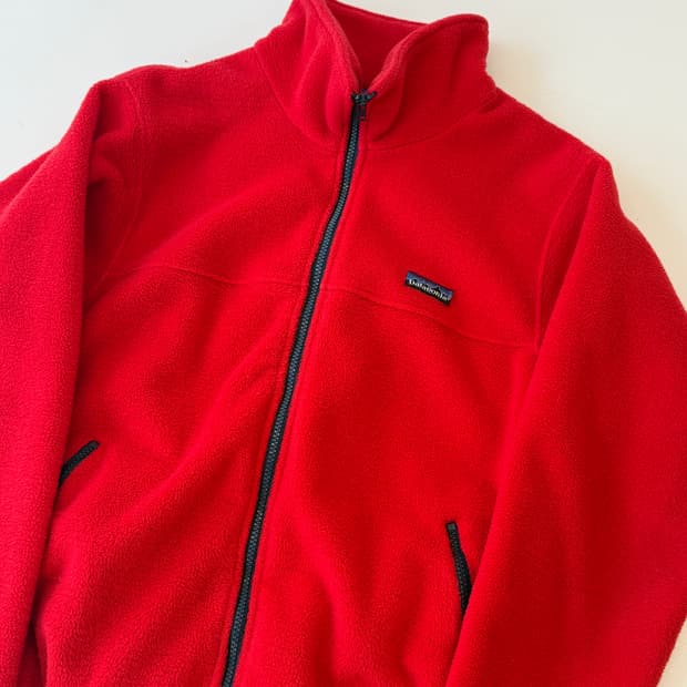  Patagonia 파타고니아 플리스 집업 (레드)