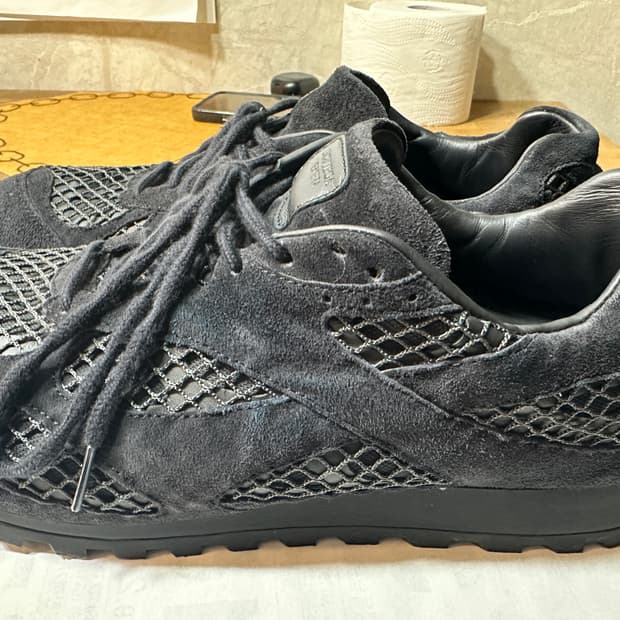 보테가베네타 오르빗스니커즈 블랙 스웨이드 45사이즈 290 판매합니다