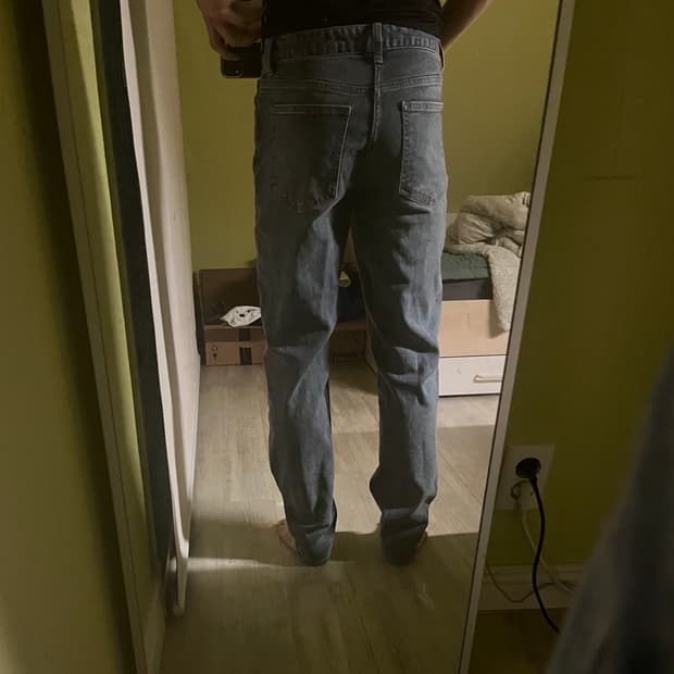 스파오 스트레이트핏 청바지