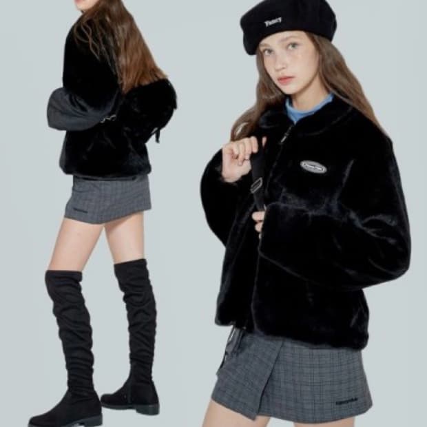 팬시클럽 퍼자켓